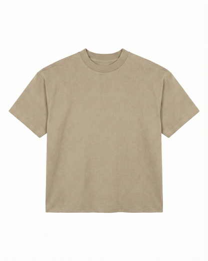 (New) Heavyweight Tee - Sand
