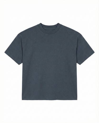 (New) Heavyweight Tee - Navy