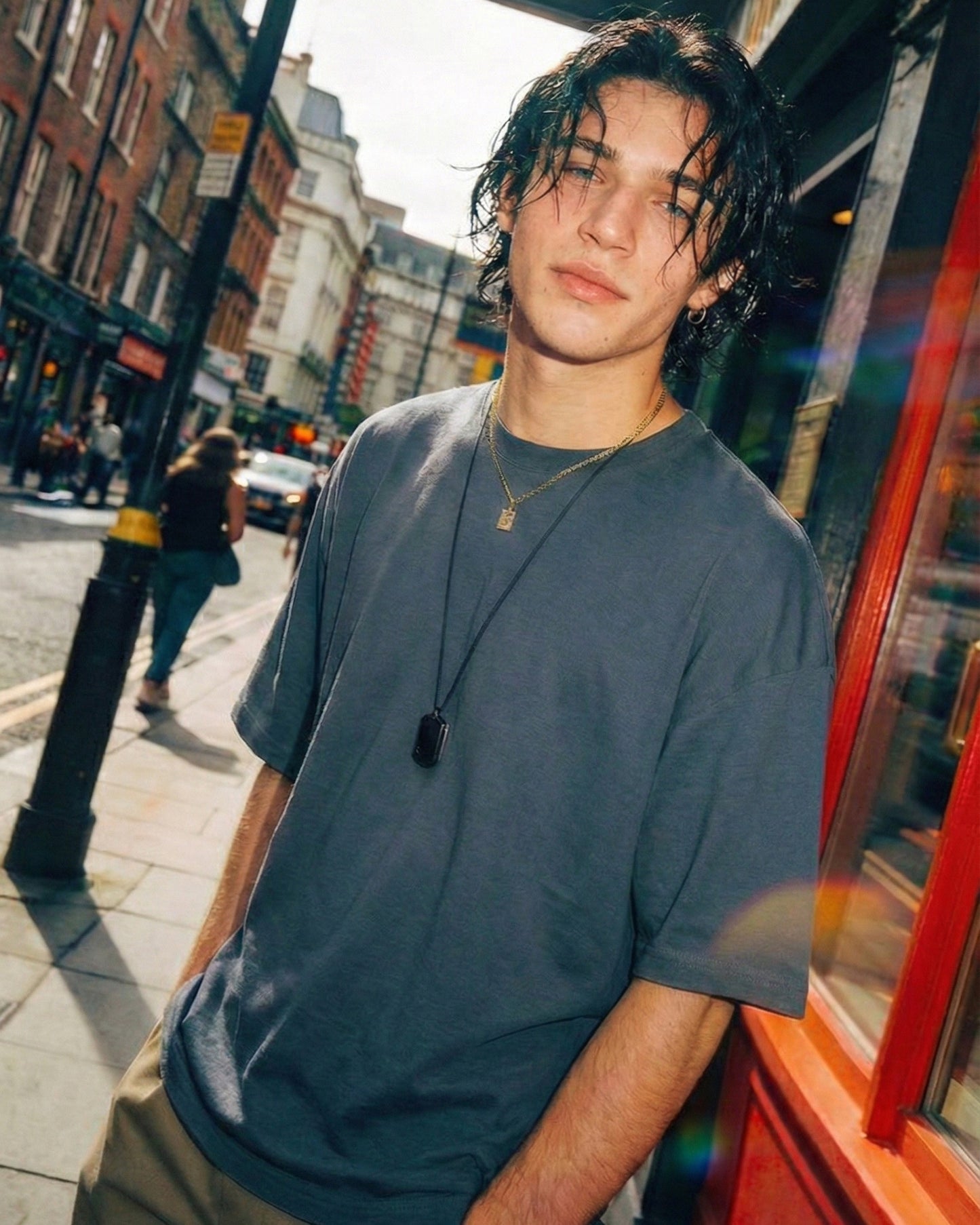 (New) Heavyweight Tee - Navy