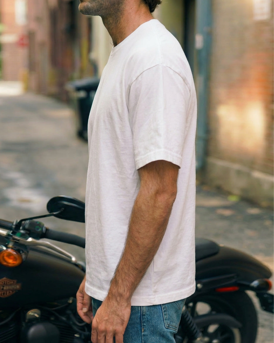 (New) Heavyweight Tee - White